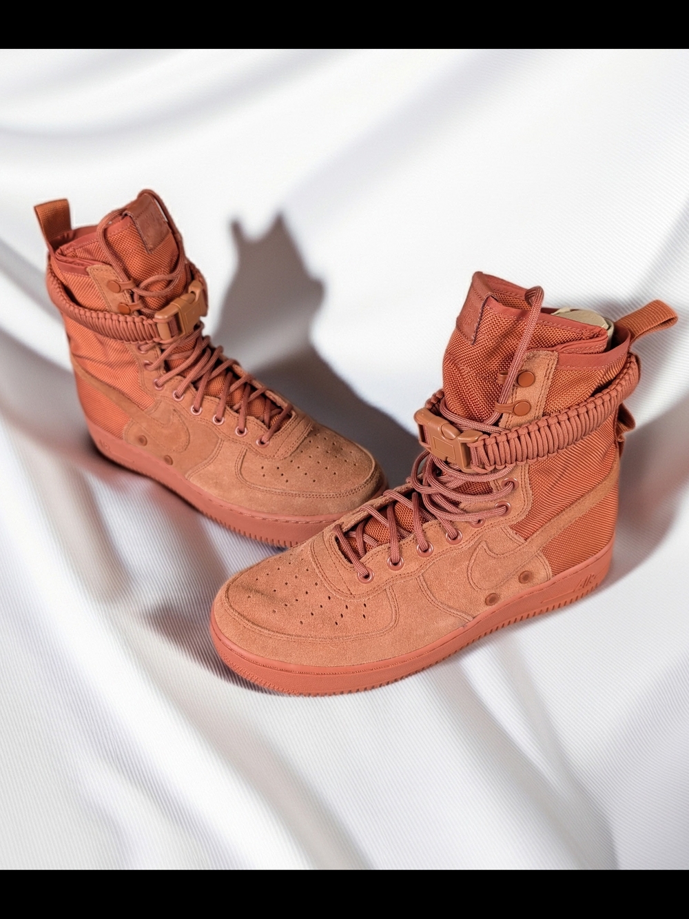 Nike SF Air Force 1 High Dusty Peach Sneakers  Shoes  US Men's Size 10 NWOB